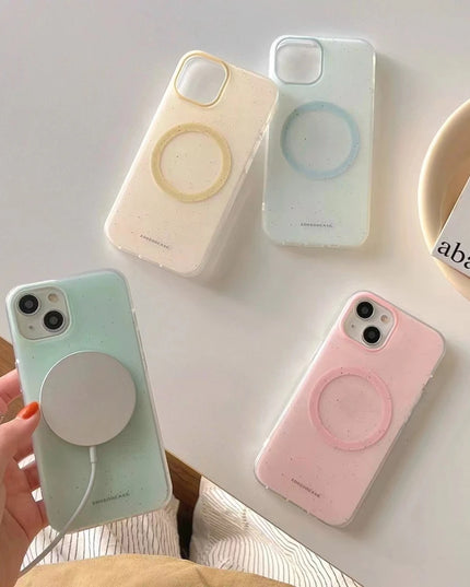 Candy Color Dotted Phone Case