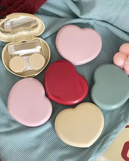 Heart Contact Lens Case