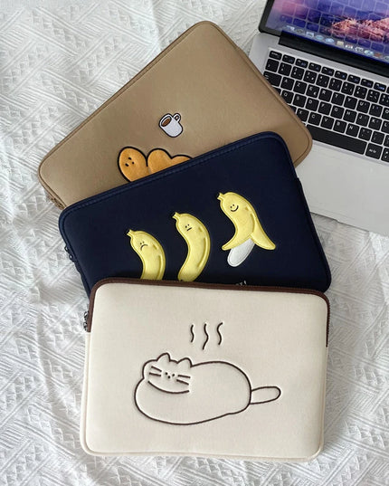 Cute Banana Laptop Sleeve