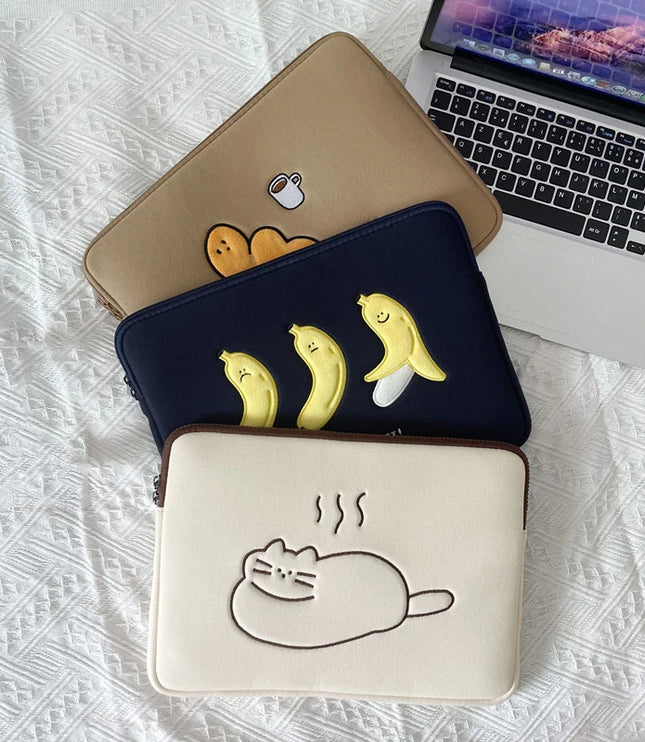 Cute Banana Laptop Sleeve