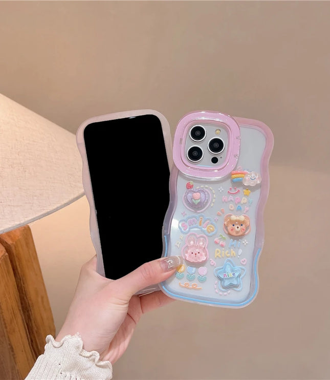 Jelly 3D Bear Phone Case