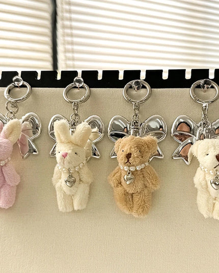 Bear Plush Keychain