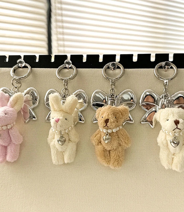 Bear Plush Keychain