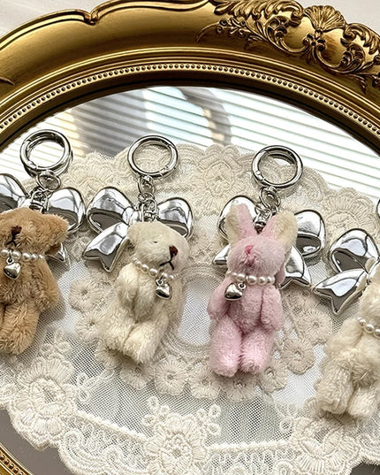 Bear Plush Keychain