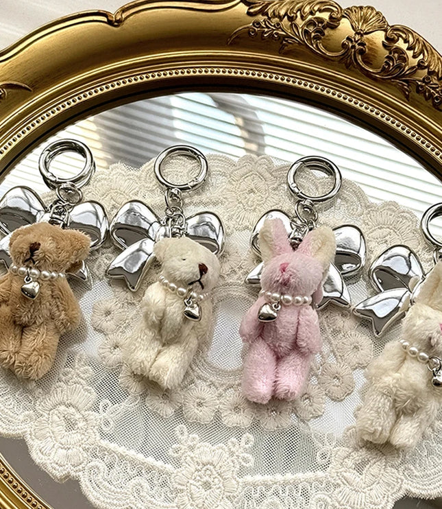 Bear Plush Keychain