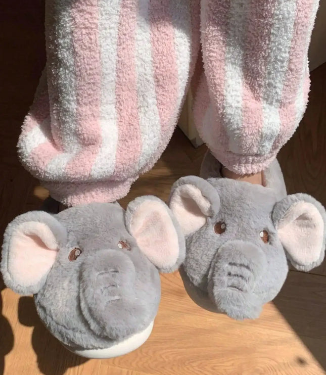 Cute Elephant Slippers