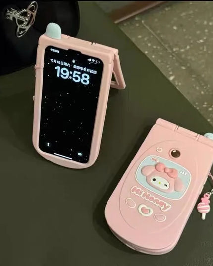 SANRIO Flip Mirror Phone Case