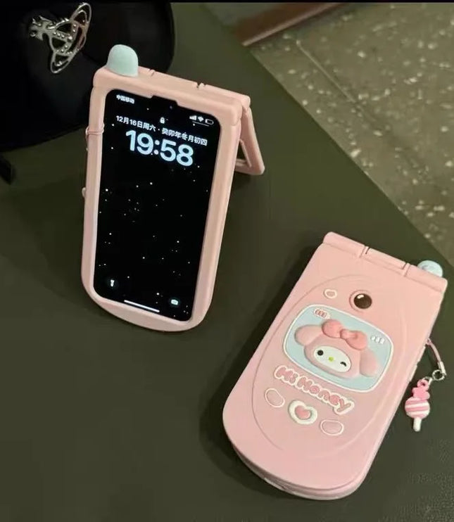 SANRIO Flip Mirror Phone Case