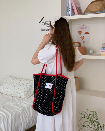 Plaid Prints Tote Bag