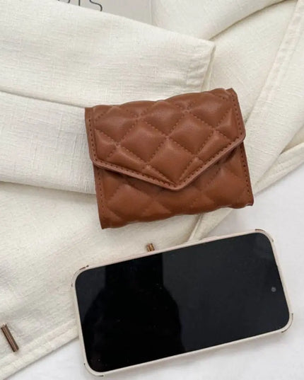 Bubble Leather Wallet