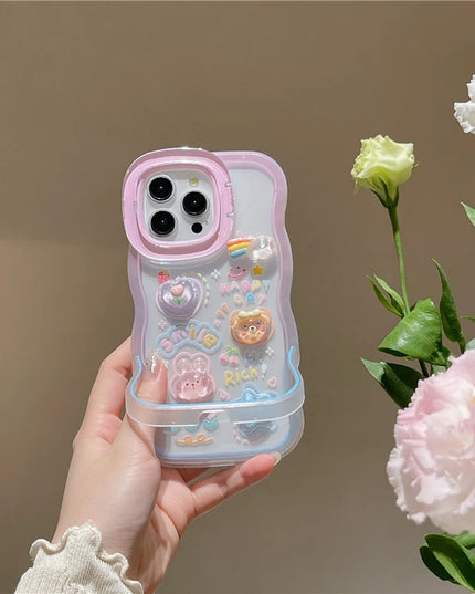 Jelly 3D Bear Phone Case