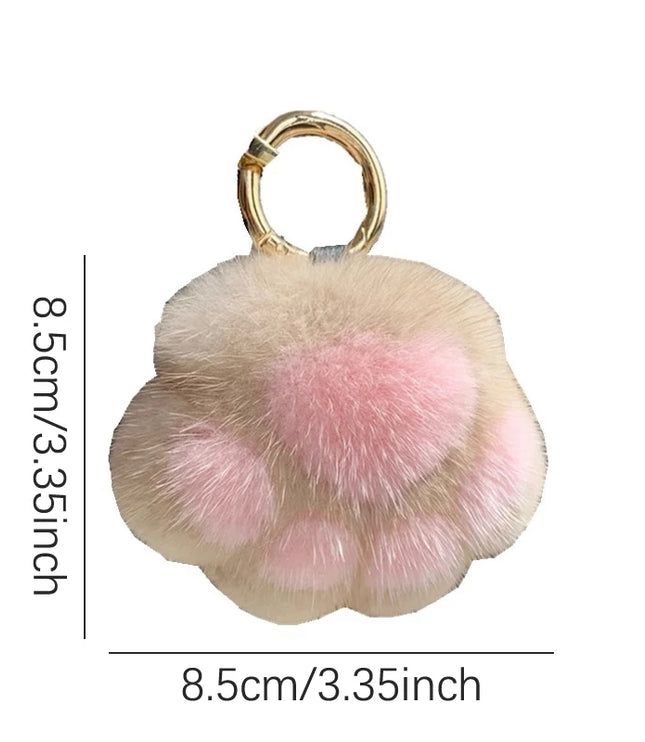 Cat Paw Keychain