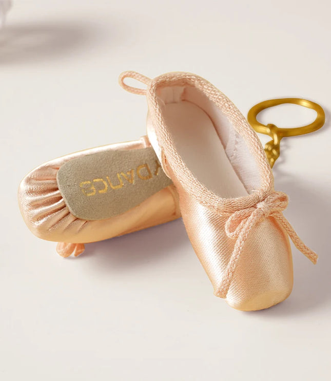 Handmade Ballet Shoe Keychain