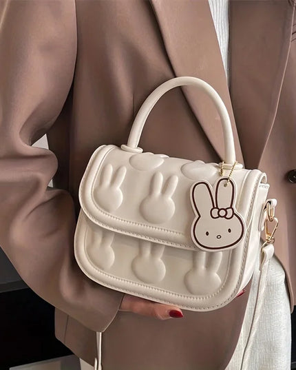 Bunny Embossed Handbag & Crossbody