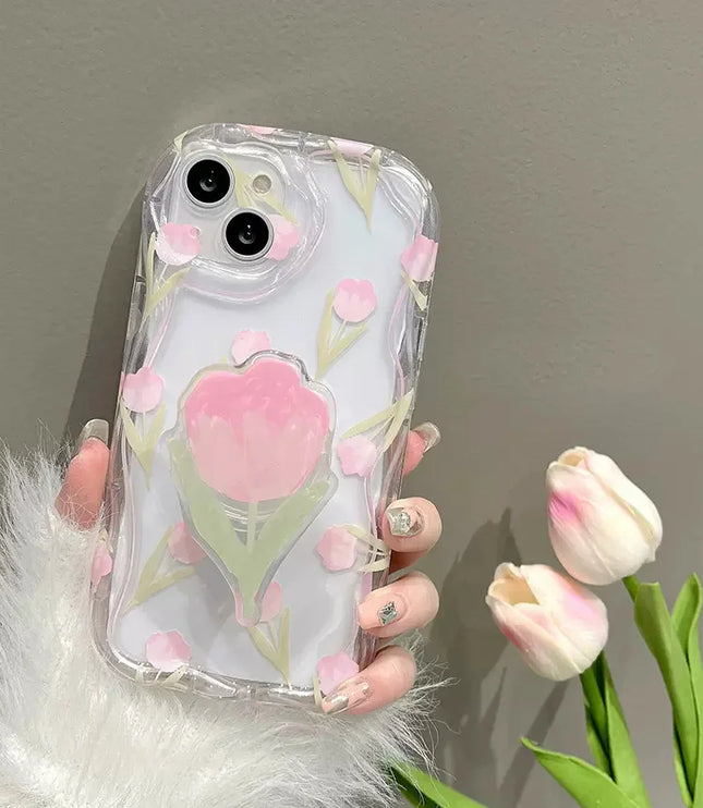 Tulip Popsocket & Phone Case OPPO