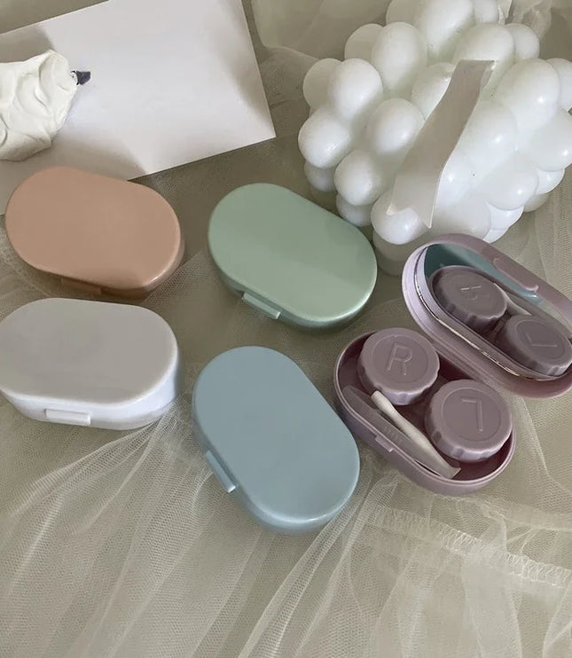 Oval Candy Contact Lens Case