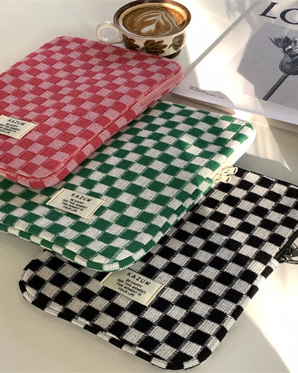 Checkered Laptop Sleeve