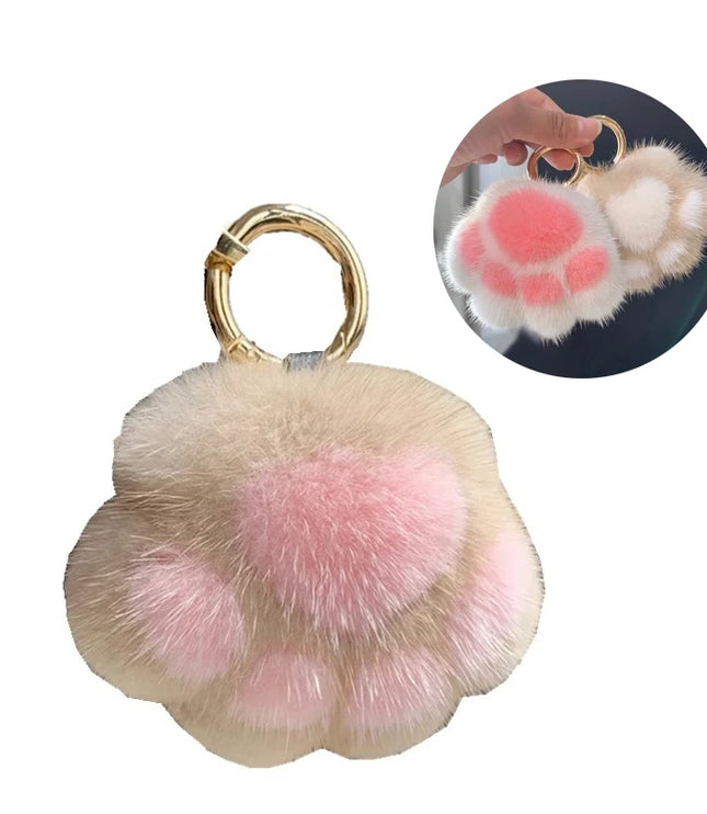 Cat Paw Keychain