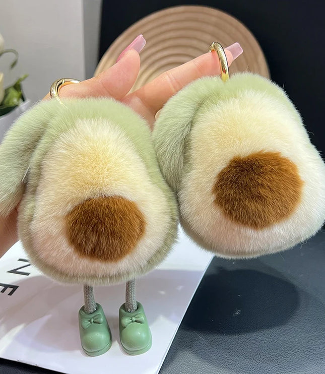 Avocado Plush Keychain