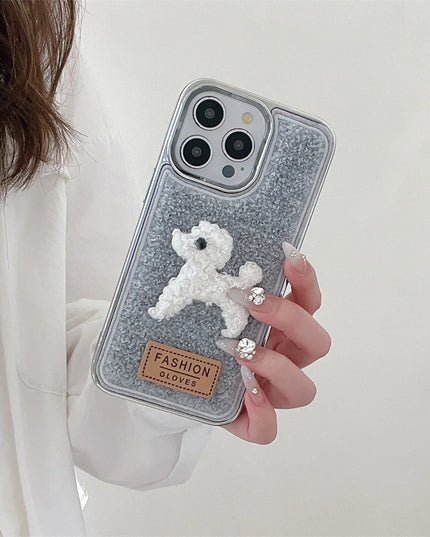 Plush Poodle Phone Case