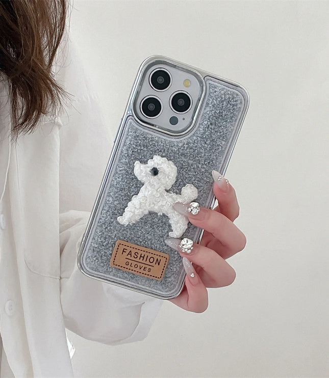 Plush Poodle Phone Case