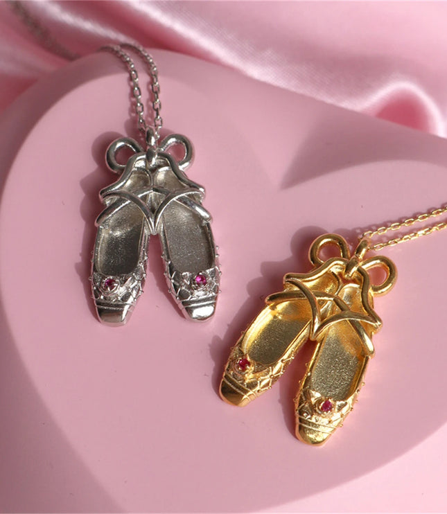 Ballet Shoes Necklace