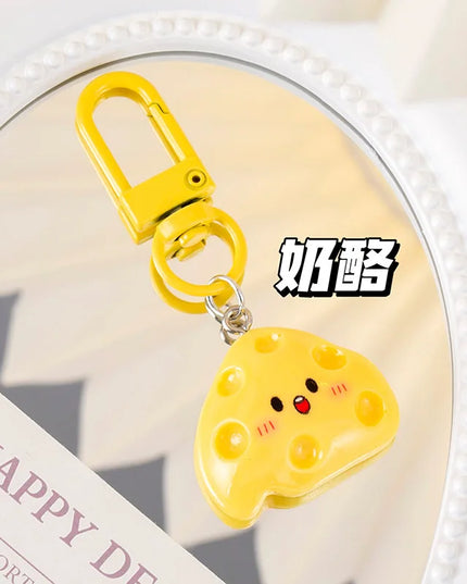 Egg & Cheese Keychain