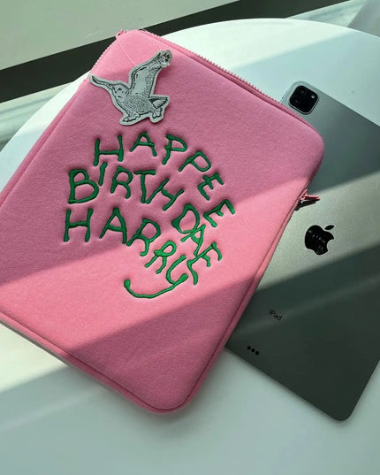Happy Birthday Harry Laptop & iPad Sleeve