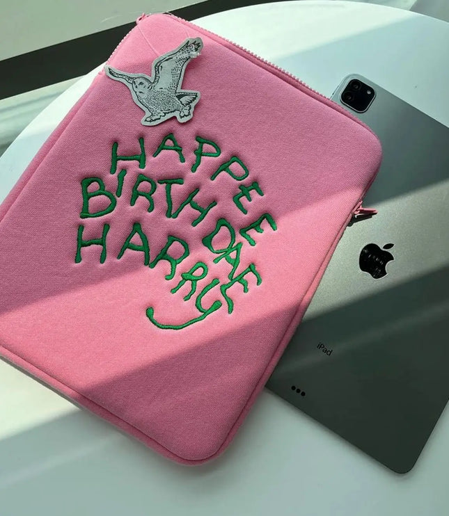 Happy Birthday Harry Laptop & iPad Sleeve