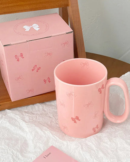 Bow Ceramic Mug