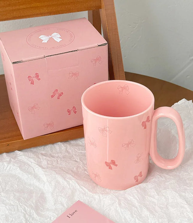 Bow Ceramic Mug