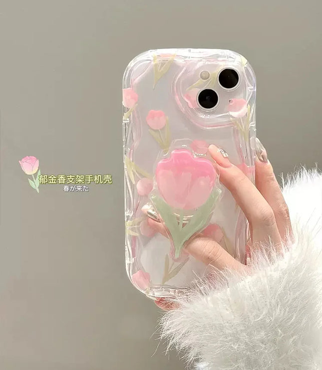 Tulip Popsocket & Phone Case OPPO