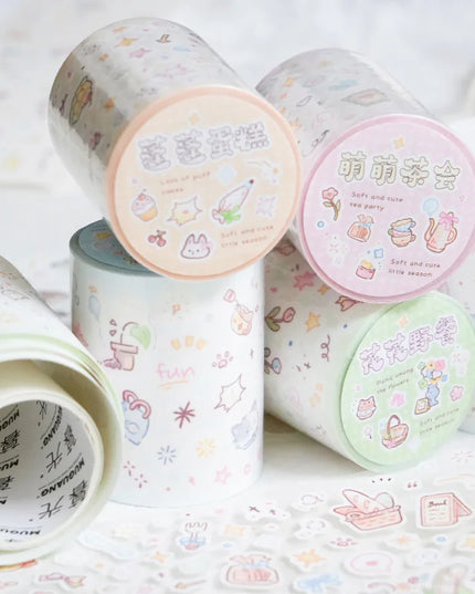 Mini Kawaii Tape Stickers