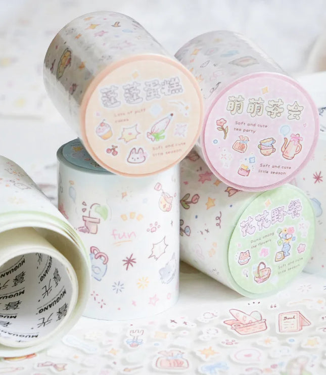 Mini Kawaii Tape Stickers