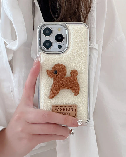 Plush Poodle Phone Case