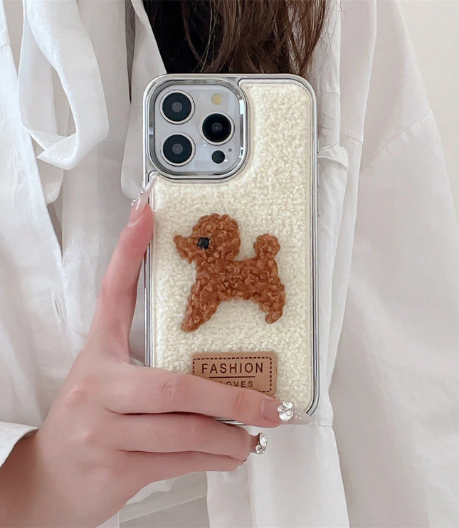 Plush Poodle Phone Case