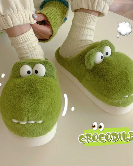 Cute Crocodiles Slippers