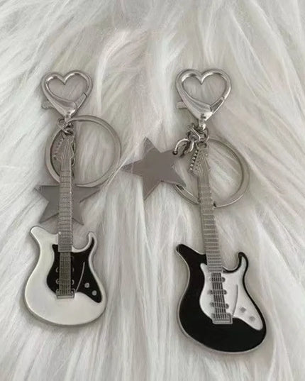 Electric Guitar Keychain