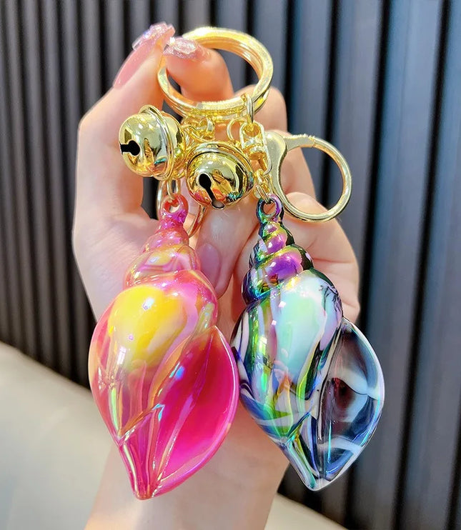 Shell Acrylic Keychain