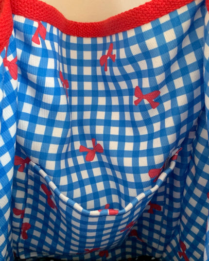 Plaid Prints Tote Bag