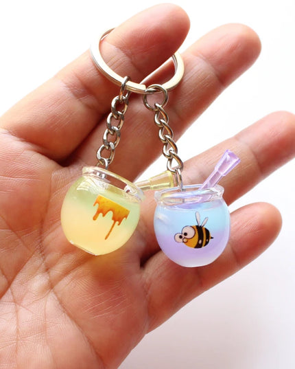 Honey Jar Keychain