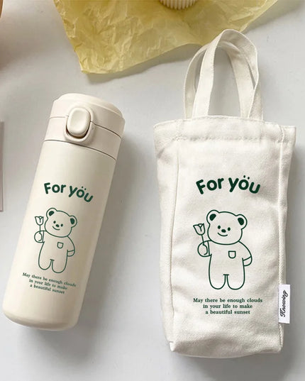 Cute Bear Bottle & Case