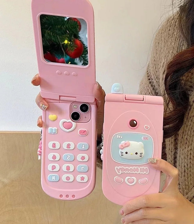 SANRIO Flip Mirror Phone Case