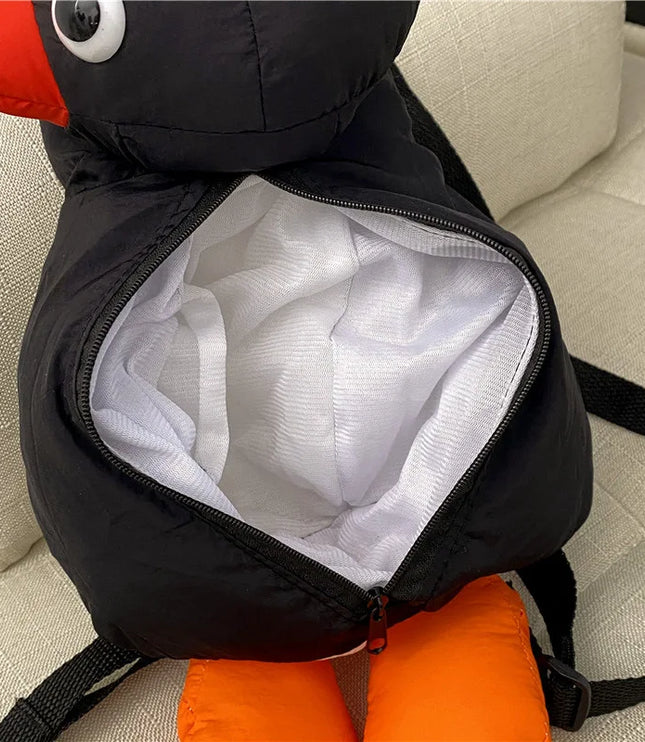 Black Penguin Backpack