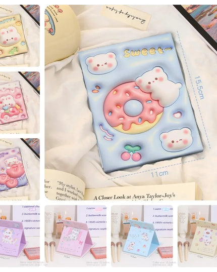 3D Cartoon Pocket Mirror