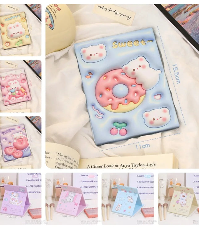 3D Cartoon Pocket Mirror