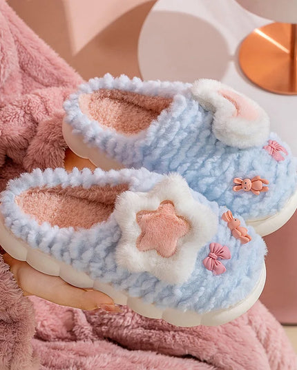 Cute Star & Moon Slippers