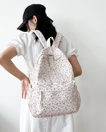 Floral Pattern Backpack