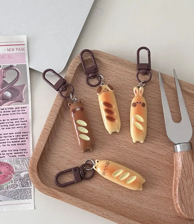 Baguette Keychain