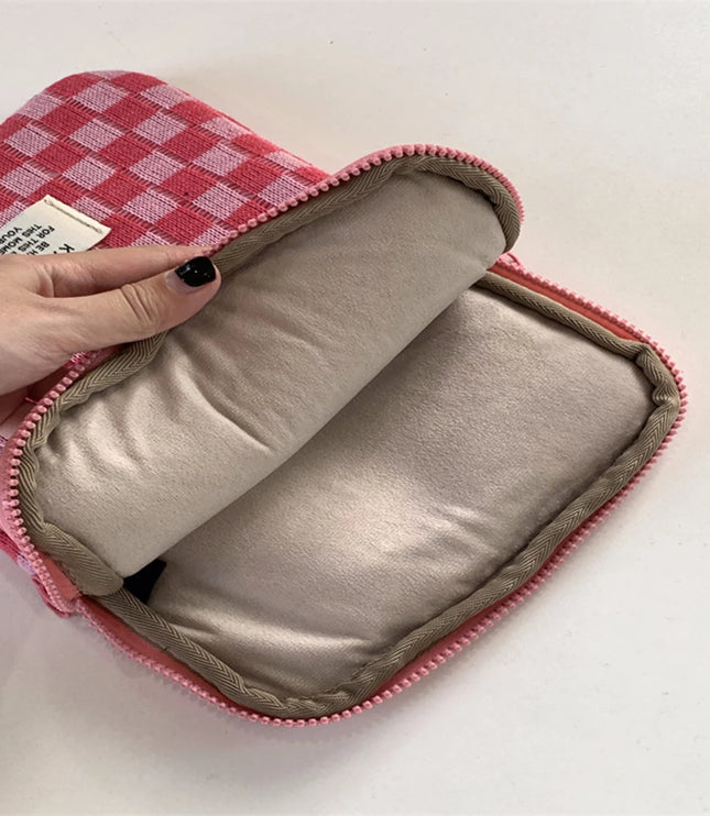 Checkered Laptop Sleeve